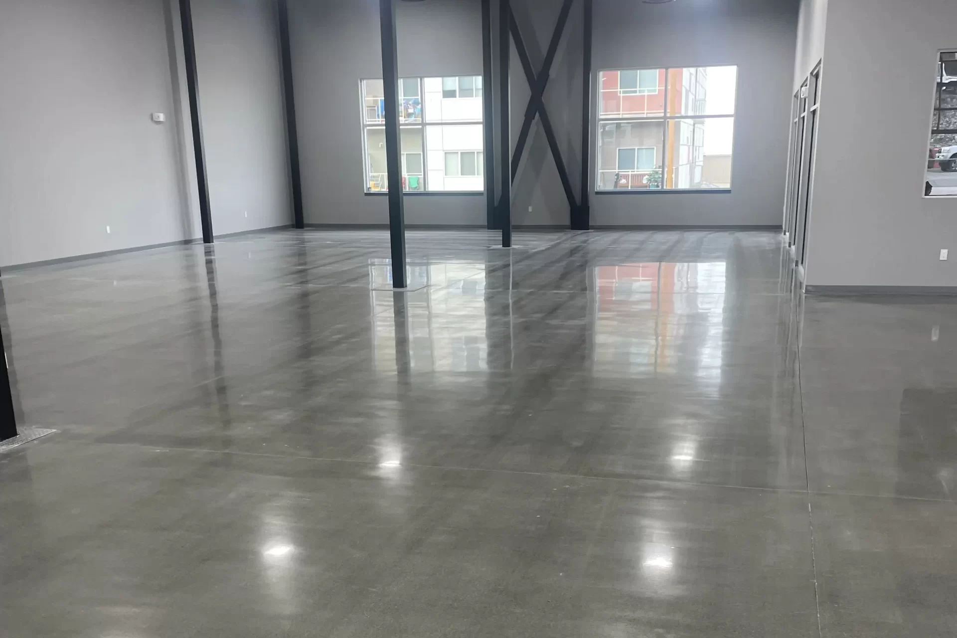 Commercial Epoxy Floor Completed