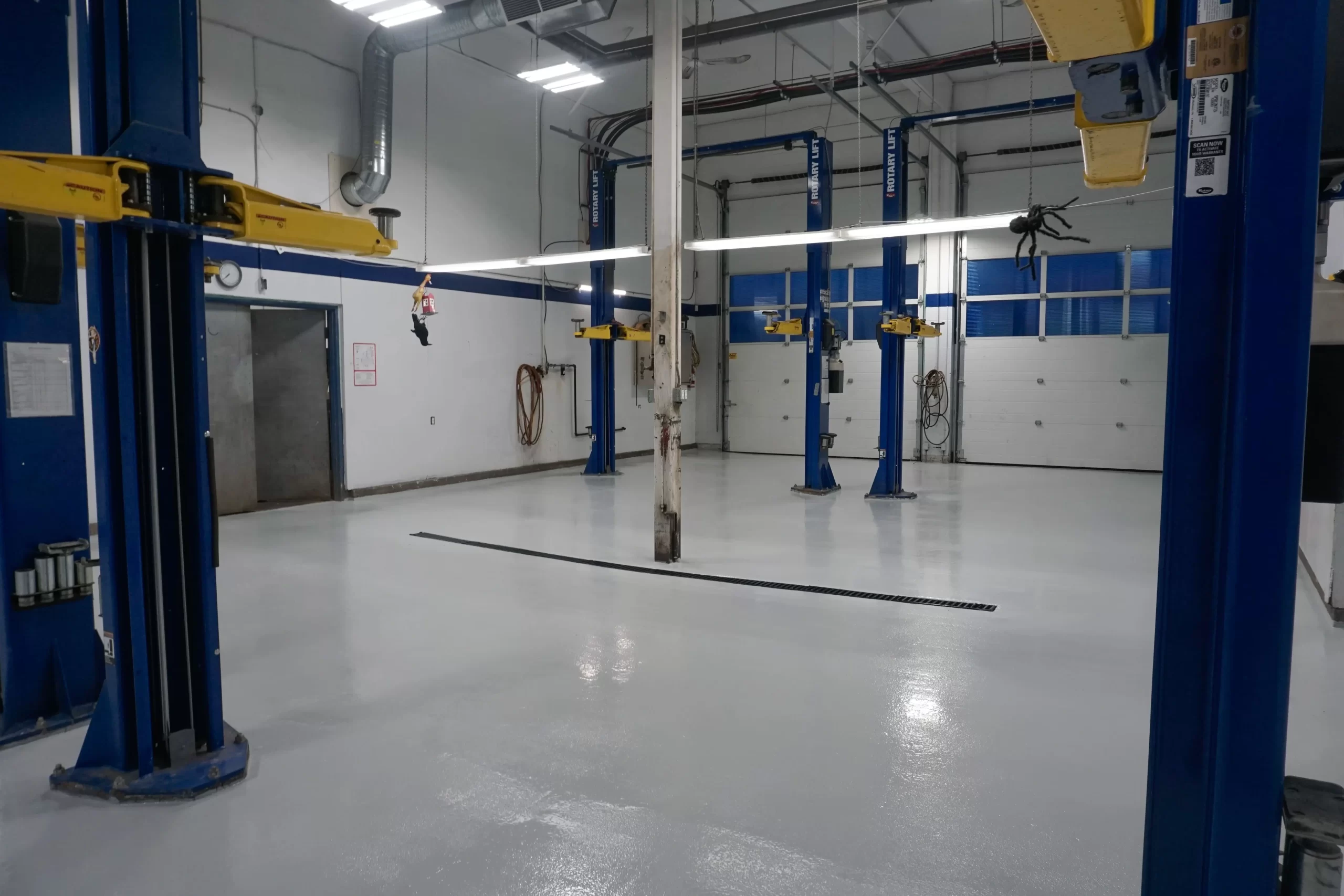 Industrial Manufacturing Epoxy Floor Completed